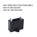 Condensador de motor de capacitor CD60 condensador ul ul